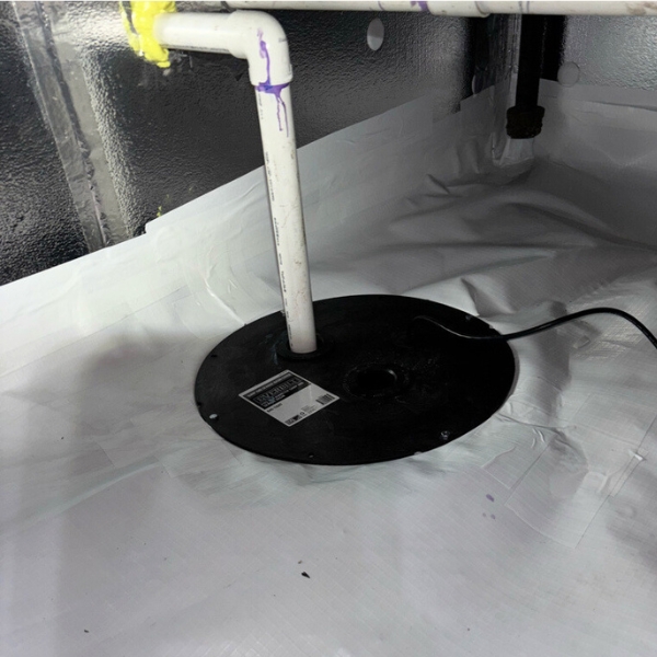 Installed crawl space sump pump in Ocala, FL, removing collected water and preventing crawl space flooding and mold growth.
