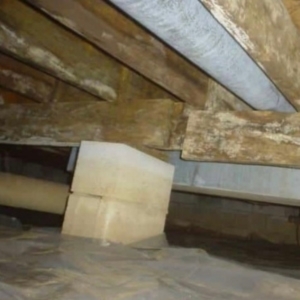 Heavy home addition causing drywall cracks and sagging floors in Ocala, FL, due to structural overload.