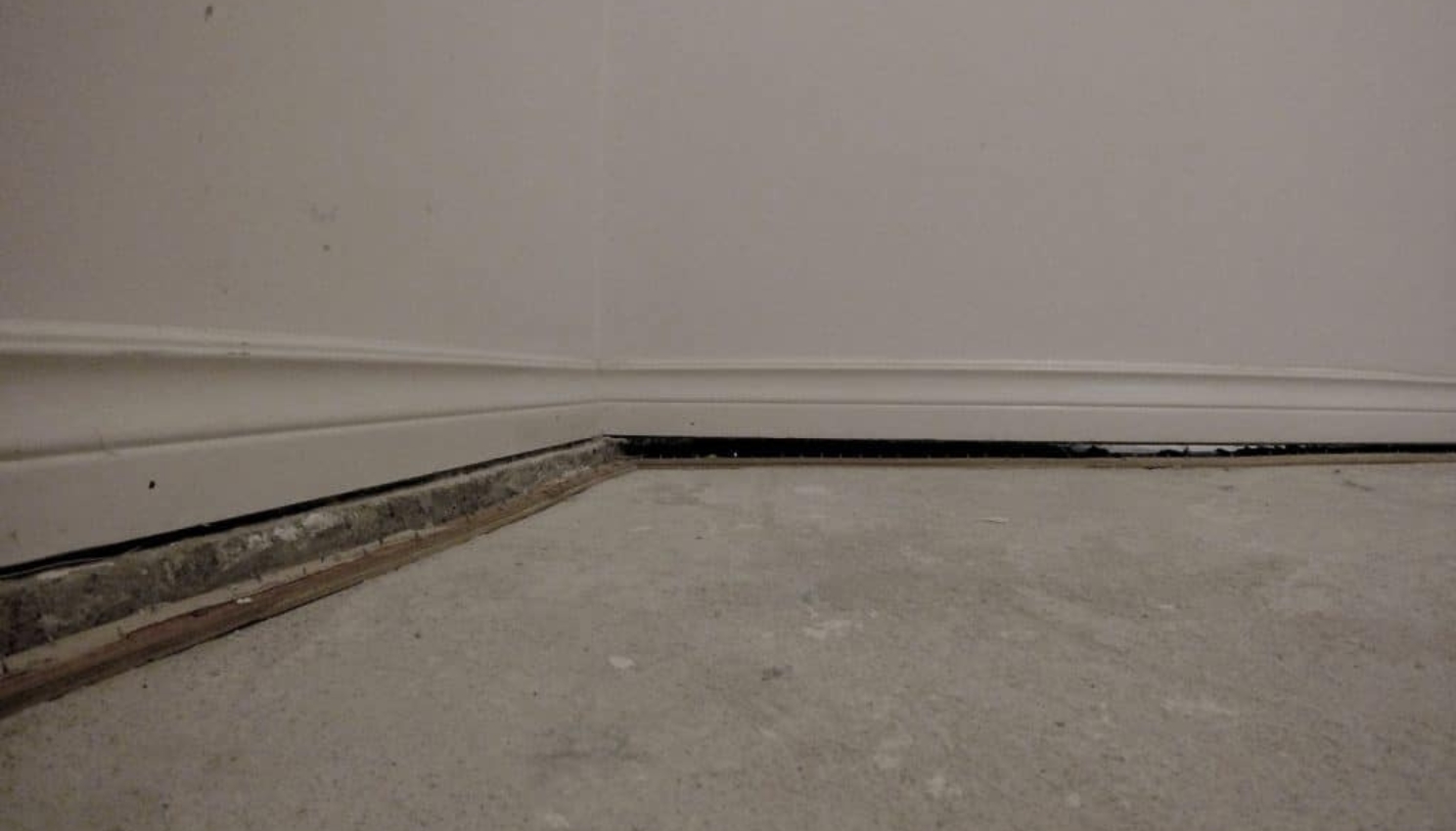 Unlevel Concrete Floor