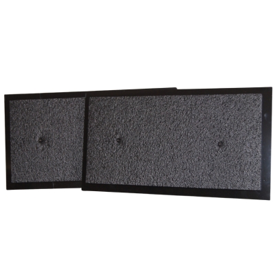 Airtight vent cover installed to block mold-causing air, a crawl space mold solution in Northern Florida.